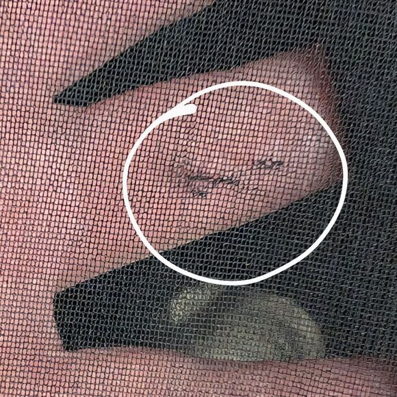 MSK Evening velvet maxi skirt size 12 pull on sheer panels Gusset dressy event - Picture 9 of 11